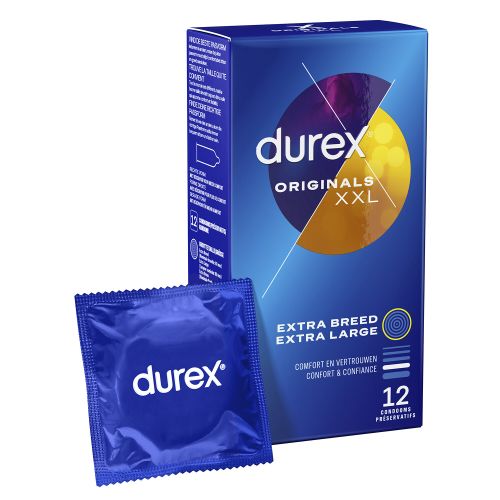 Durex Originals XXL Condoms | 12 pieces | PharmaMarket
