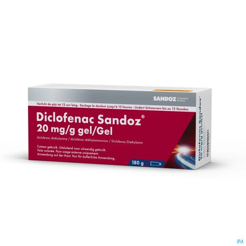 Diclofenac Sandoz Gel 20 mg/g | 180 g | PharmaMarket